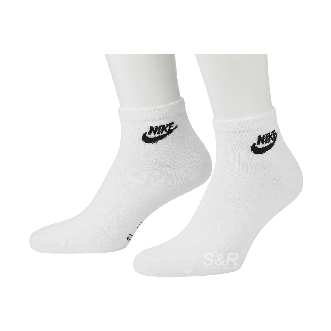 Nike Everyday Essential Dri-FIt Ankle Socks Size 30-33cm 3 Pairs